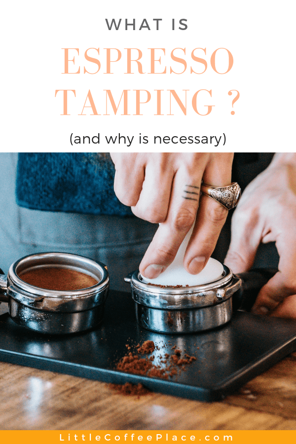 what is espresso tamping