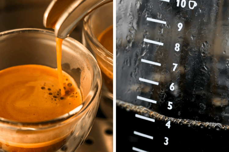Espresso has more caffeine than drip coffee?