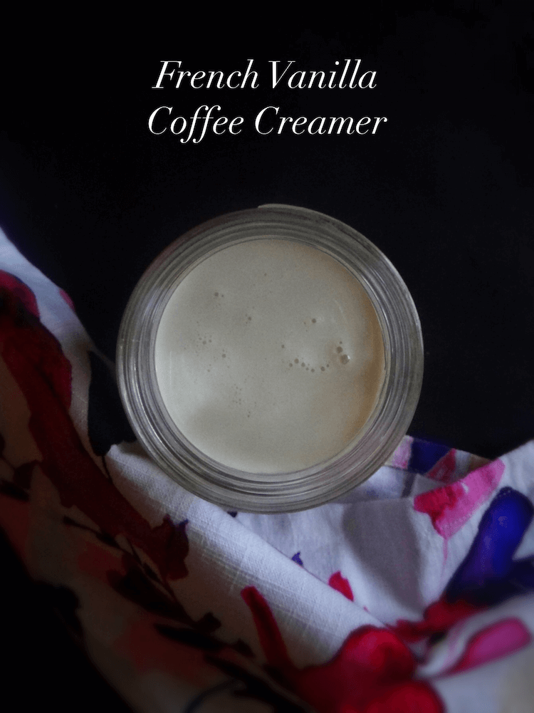 French Vanilla Coffee Creamer