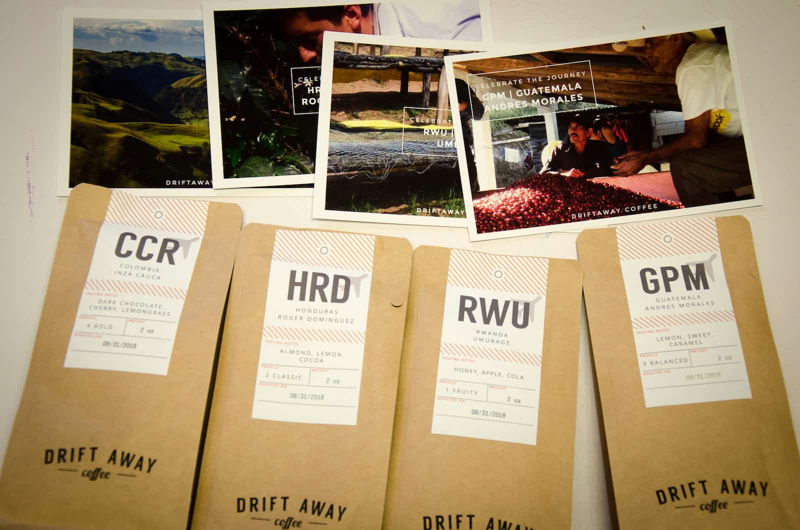 Driftaway coffee bags