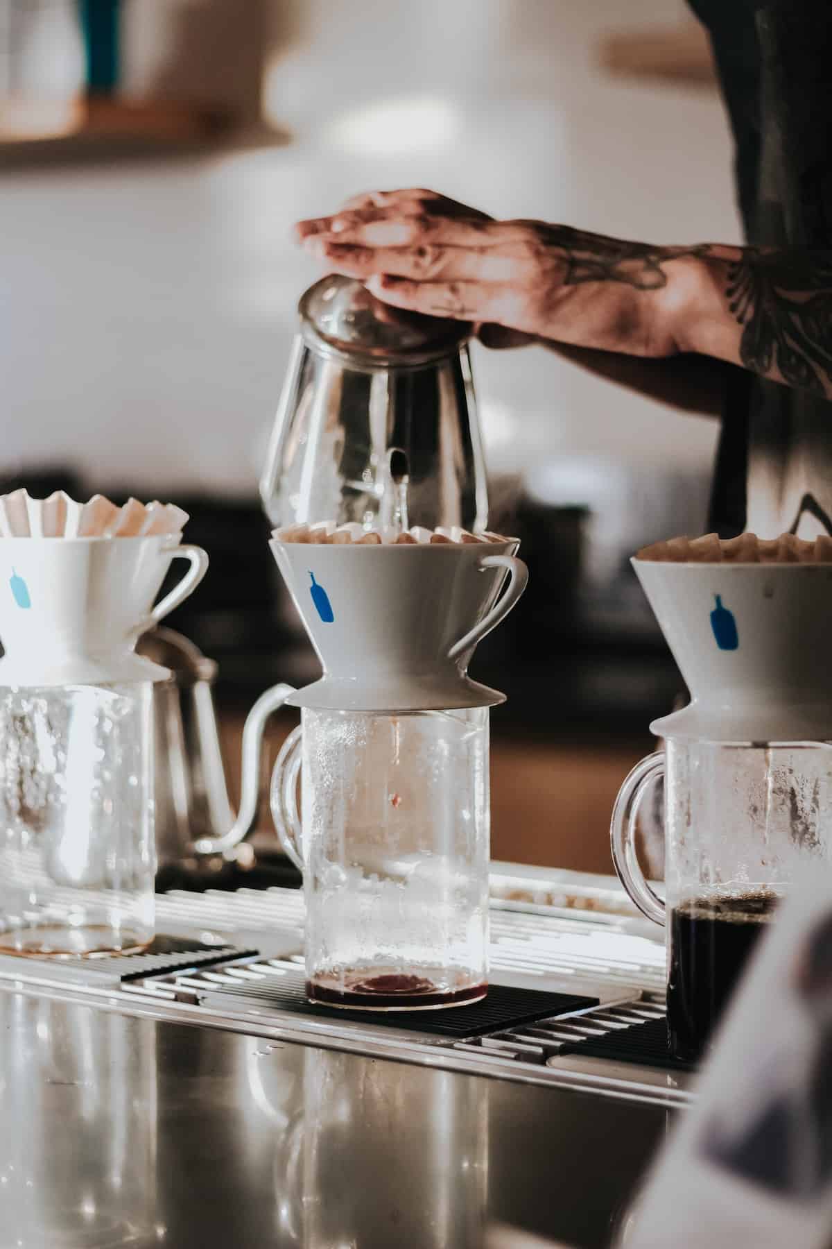 pour over coffee