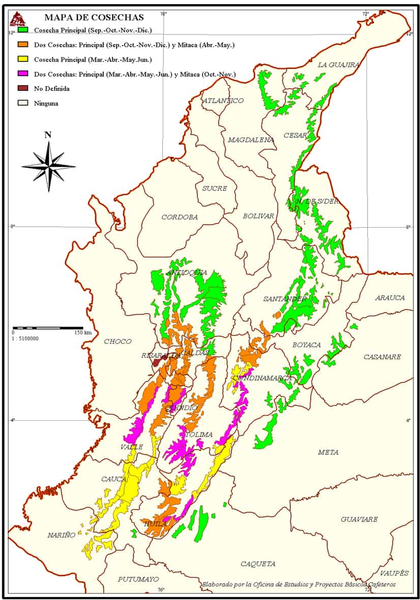 Colombian coffee regions