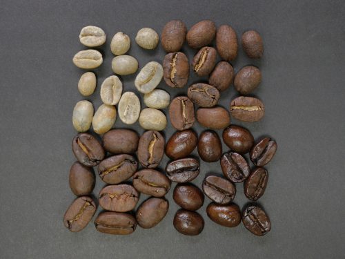 assorted coffee beans