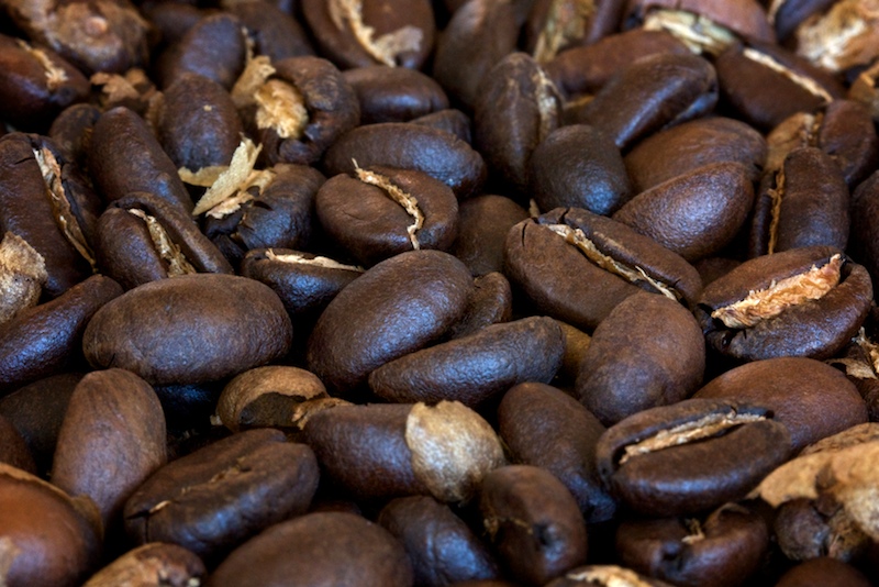 roasted coffee beans