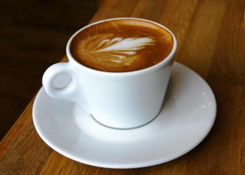 cappuccino on a table