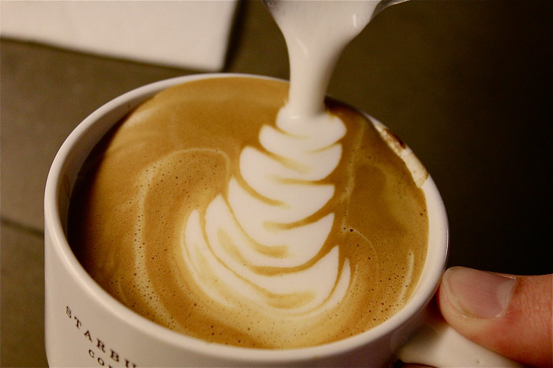 Feature image latte with milk