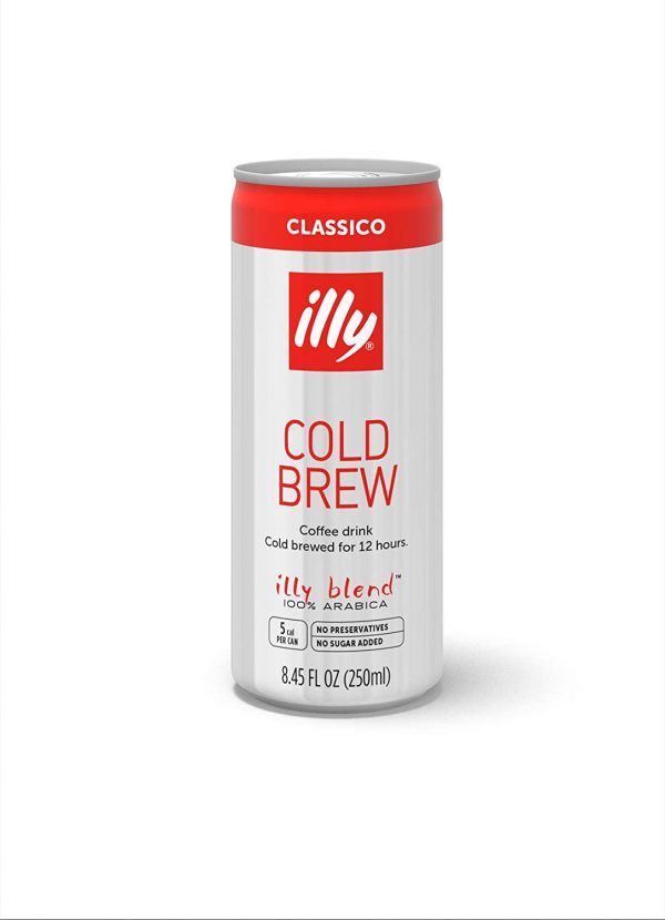 illy cold brew ready to drink coffee can